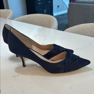 Nina Navy Blue Women's Heels